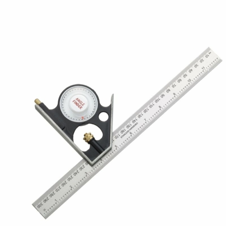 FB295ME RST 12" (300mm) Combination Square Angle Finder